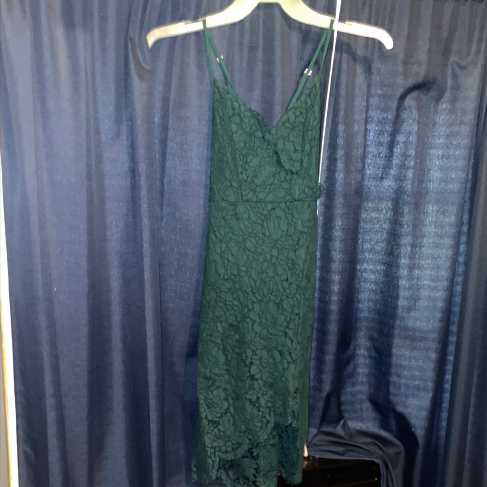Lulu's Teal Elegant Dress